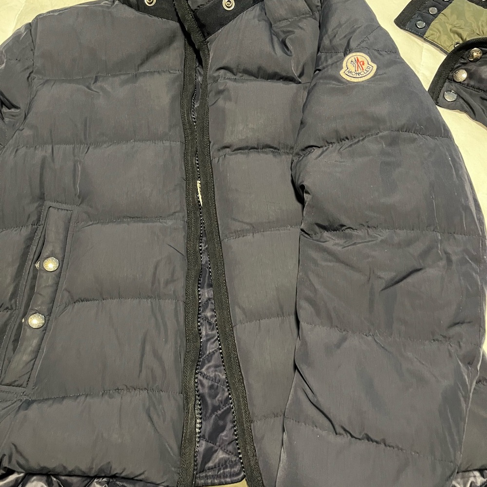 Moncler Black Puffer Jacket